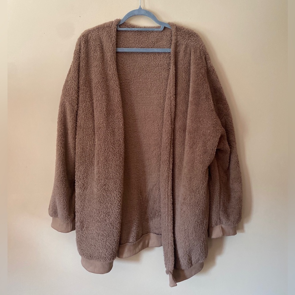 SHEIN Sherpa Jacket